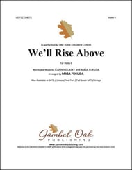 We'll Rise Above Instrumental Parts choral sheet music cover